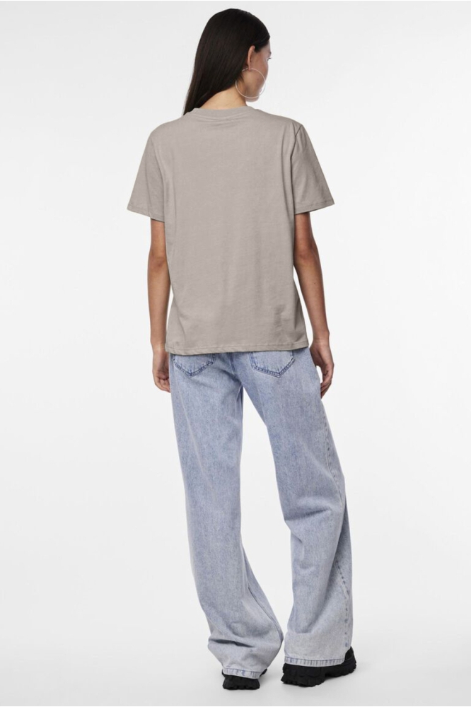 PCRIA SS SOLID TEE JRS NOOS BC 17140802 Silver Gray